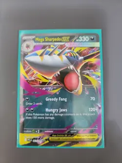Mega Sharpedo ex 061/094 Phantasmal Flames Pokemon TCG - Image 1