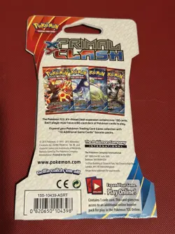2015 Pokemon TCG XY Primal Clash Sleeved Booster Pack Factory Sealed - Image 2