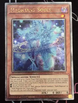 Yu-Gi-Oh Magicians' Souls - RA02-EN014 Quarter Century Secret Rare 1st Ed. NM - Image 2