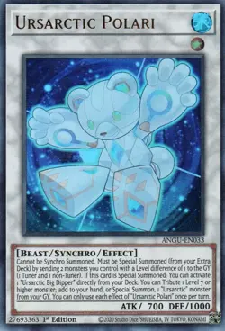 Ursarctic Polari - Yu-Gi-Oh! - ANGU-EN033 - 1st Edition - Ultra Rare - Image 1