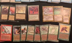 Lot of 39 MTG Cards from the Dark Magic the Gathering 1994 - Image 5