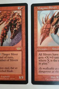 Magma Sliver LP - Legions - MTG - Magic The Gathering Card - Rare - Image 3