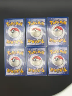 Complete Pokemon Team Rocket 1st Edition Rare Non-Holo 17 Card Set NM-MP - Image 2