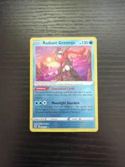 Radiant Greninja 046/189 Swsh10: Astral Radiance Holo Pokemon Card - Near Mint - Image 1