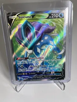 Suicune V Full Art 173/203 Evolving Skies Mint/Nm Condition Pokemon TCG NM Card - Image 1