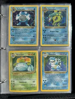 Vintage Pokemon Card Binder Collection Lot Base Set Shadowless Holo’s WOTC - Image 5