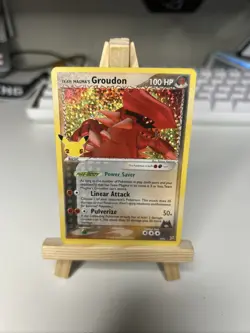 Pokemon TCG Team Magma's Groudon Holo Card 9/95 Celebrations Classic Collection - Image 1
