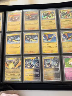Pokemon Surging Sparks Master Binder 90% Complete With Cards NM - Image 4