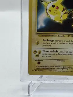 Graded Pokemon Card - #4 1999 Pikachu Movie Promo - Ace GRADED 7 - Image 5