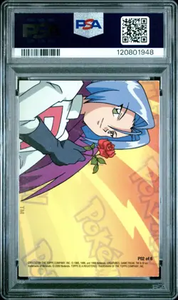 POP 1! 2000 TOPPS POKEMON TV SERIES 3 PUZZLE P02 PUZZLE CARD 2 FOIL PSA 3 VG - Image 2