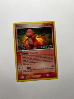 Ditto [Charmander] 37/113 EX Delta Species Pokemon Card Reverse Holo Rare - Lp - Image 1