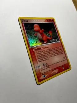 Ditto [Charmander] 37/113 EX Delta Species Pokemon Card Reverse Holo Rare - Lp - Image 2