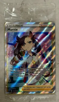 Factory Sealed Marnie SWSH121 Promo. Sword & Shield Promo Cards. Pokemon TCG - Image 1