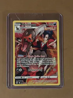 Houndoom TG10/TG30 Swsh09: Brilliant Stars Trainer Gallery Holo Pokemon Card - Image 1