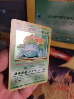 Pokemon Karte Card Bisaflor Venusaur Base Expansion Set Holo Wotc japanese PL - Image 3