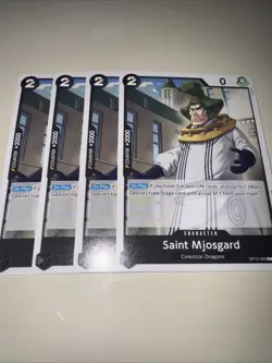 One Piece TCG OP13-092 Staint Mjosgard X4 Playset Card Game CCG Eng - Image 4