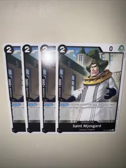 One Piece TCG OP13-092 Staint Mjosgard X4 Playset Card Game CCG Eng - Image 5