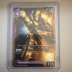 Gundam card game - Gundam Fusion Rebake - GD02-055 LR - Image 1