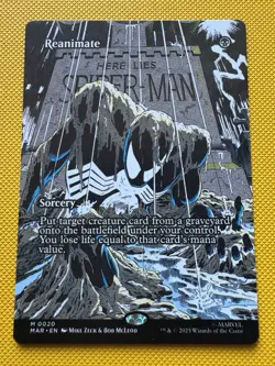 Reanimate (Borderless) Marvel Universe Eternal-Legal Regular - Image 1