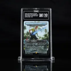 TAG 10 Gem Mint MTG Secret Lair: Final Fantasy Tidus's Brotherhood Sword - Image 1