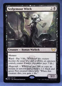 Sedgemoor Witch - MTG - The List Reprints - Excellent NM - Image 1