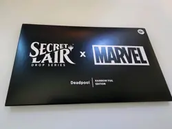 Magic The Gathering Secret Lair x Marvel's Deadpool Foil Edition Sealed - Image 1