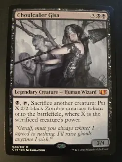 Ghoulcaller Gisa NM Commander 2014 MTG FREE SHIPPING - Image 1