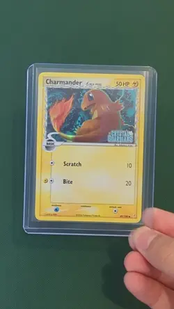 Pokemon TCG Charmander Delta Species 49/100 Crystal Guardians Reverse Holo *Read - Image 2