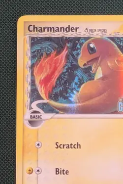Pokemon TCG Charmander Delta Species 49/100 Crystal Guardians Reverse Holo *Read - Image 3