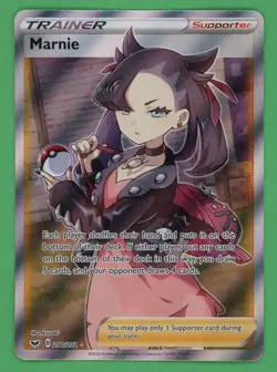 Marnie Pokemon Sword And Shield Base Full Art 200/202 - Image 1