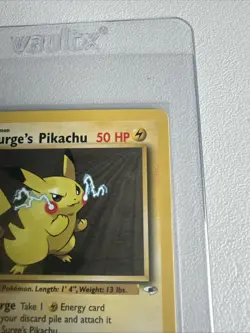 Lt. Surge’s Pikachu 1st Edition Gym Heroes 81/132 WOTC Vintage Pokemon - Image 5
