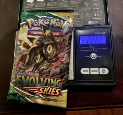 Pokemon TCG Sealed Sword & Shield Evolving Skies Booster Pack - Heavy 22.22g 🔥 - Image 1