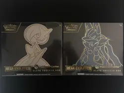 Sealed Pokemon TCG Mega Evolution Pokemon Center Elite Trainer Box ETB Set Of 2 - Image 1