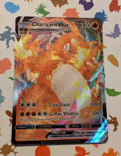 Pokemon TCG Charizard Vmax 020/189 Darkness Ablaze Holo English 2020 - Image 1