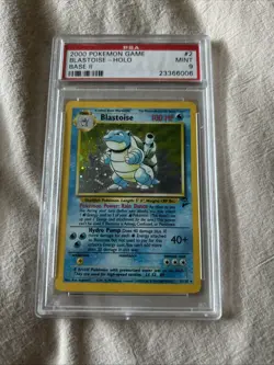 Pokemon TCG Blastoise Holo-Rare 2/102 Base Set Unlimited - Image 1
