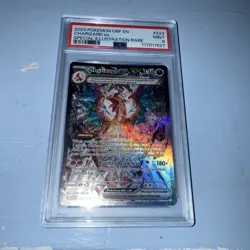 2023 Charizard EX Pokemon Obsidian Flame 223/197 Special Illustration Rare PSA 9 - Image 1