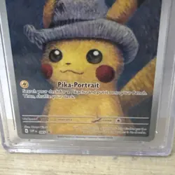 Pokemon Black Star Promo #085 Van Gogh Pikachu with Grey Felt Hat CGC 9 Mint - Image 4