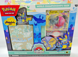 POKEMON WORLD CHAMPION DECK, EVAN PAVELSKI, REGIDRAGO VSTAR, HONOLULU 24, (OBP) - Image 1