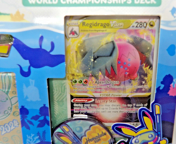 POKEMON WORLD CHAMPION DECK, EVAN PAVELSKI, REGIDRAGO VSTAR, HONOLULU 24, (OBP) - Image 2