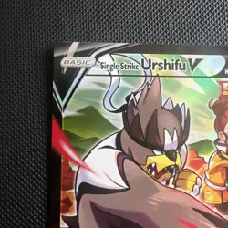 Pokemon Rapid Strike Urshifu VMAX TG21/TG30 Single Strike TG18 V Brilliant Stars - Image 2