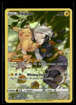 2022 Lost Origin Trainer Gallery Holo Pikachu Ultra Rare #TG05/TG30 - Image 1