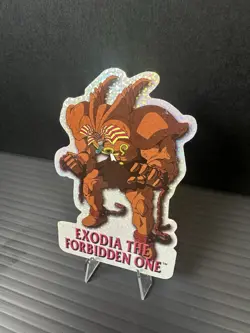 1996 Yugioh Series 1 Vintage Exodia The Forbidden One Sticker #16 Of 36 - Image 3
