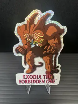 1996 Yugioh Series 1 Vintage Exodia The Forbidden One Sticker #16 Of 36 - Image 4