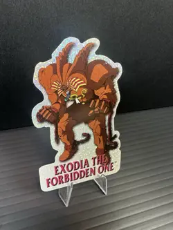 1996 Yugioh Series 1 Vintage Exodia The Forbidden One Sticker #16 Of 36 - Image 5