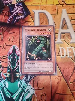 Thunder Dragon MRD-097 Common LP Yugioh Metal Raiders - Image 1