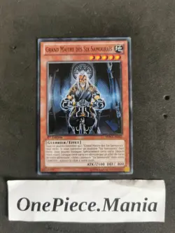 Yu-Gi-Oh! ! Grand maitre des six samourais SDWA-FR002 D'occasion - Image 1