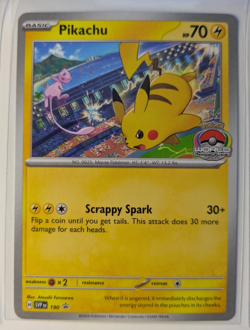 Pikachu - 190 - SV: Scarlet & Violet Promo Cards (SVP) World Championships 2024 - Image 1