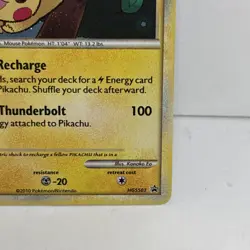 Pikachu - HGSS03 Holo HGSS Promos - Pokemon Card - NM - Image 4