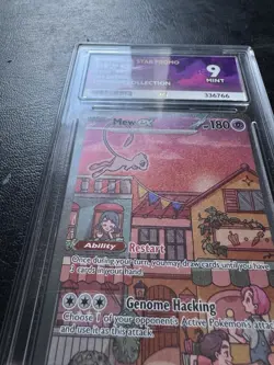 Pokemon Mew EX Black Star Promo TCG Card SVP053 151 ACE 9 - Image 3