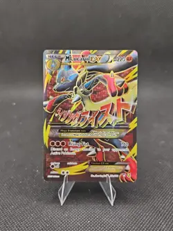 Pokemon M Lucario EX 55a/111 Alternate Art Promo Holo Card NM - Image 1